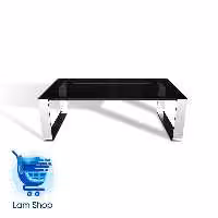 جلو مبلی بریل تک طبقه (شیشه مشکی) زیمر(زمان ارسال 15 تا 25 روز کاری)