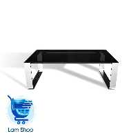 جلو مبلی بریل تک طبقه (شیشه مشکی) زیمر(زمان ارسال 15 تا 25 روز کاری)