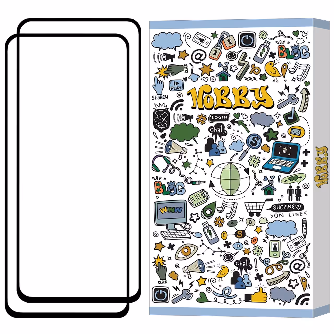 گلس تمام صفحه مناسب برای گوشی موبایل سامسونگ Galaxy M52 پک 2 عددی