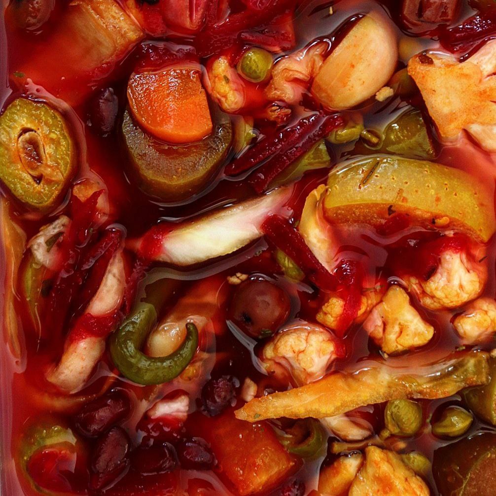 ترشی 14مزه رب گوجه ای لوکس با ادویه و سبزیجات مخصوص