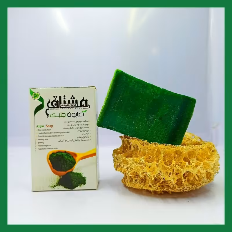 صابون جلبک جعبه دار