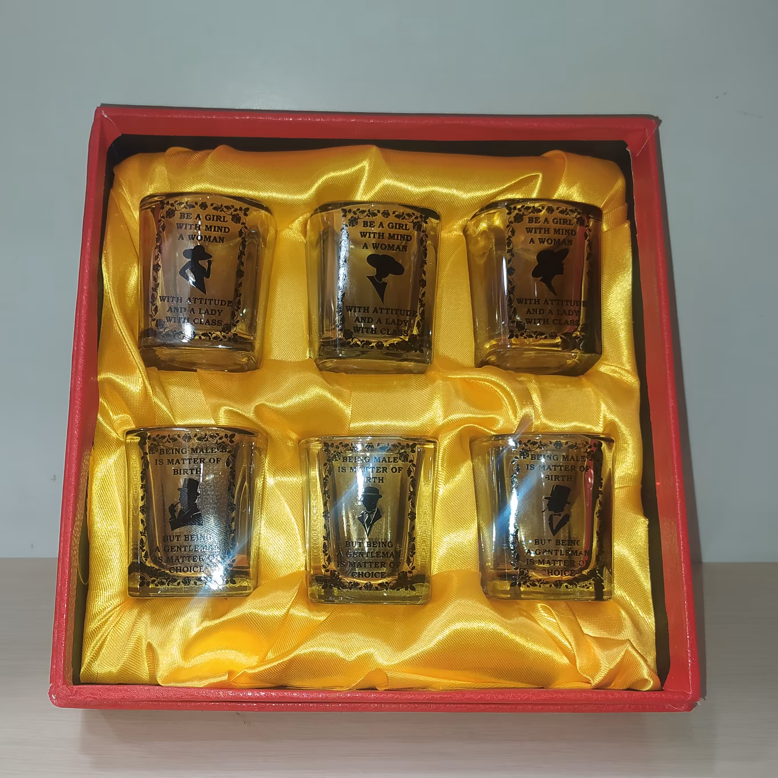 ست لیوان طرح مافیا