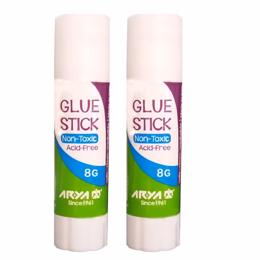 چسب ماتیکی 8 گرمی آریا کد 8010 بسته دو عددی