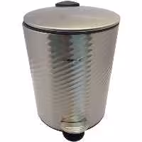 سطل پدالی استیل براق کوراجیو حجم 5 لیتر 