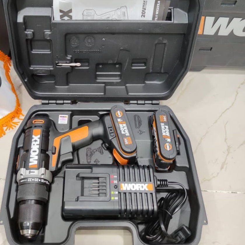 دریل شارژی مارک ورکس WX372.18