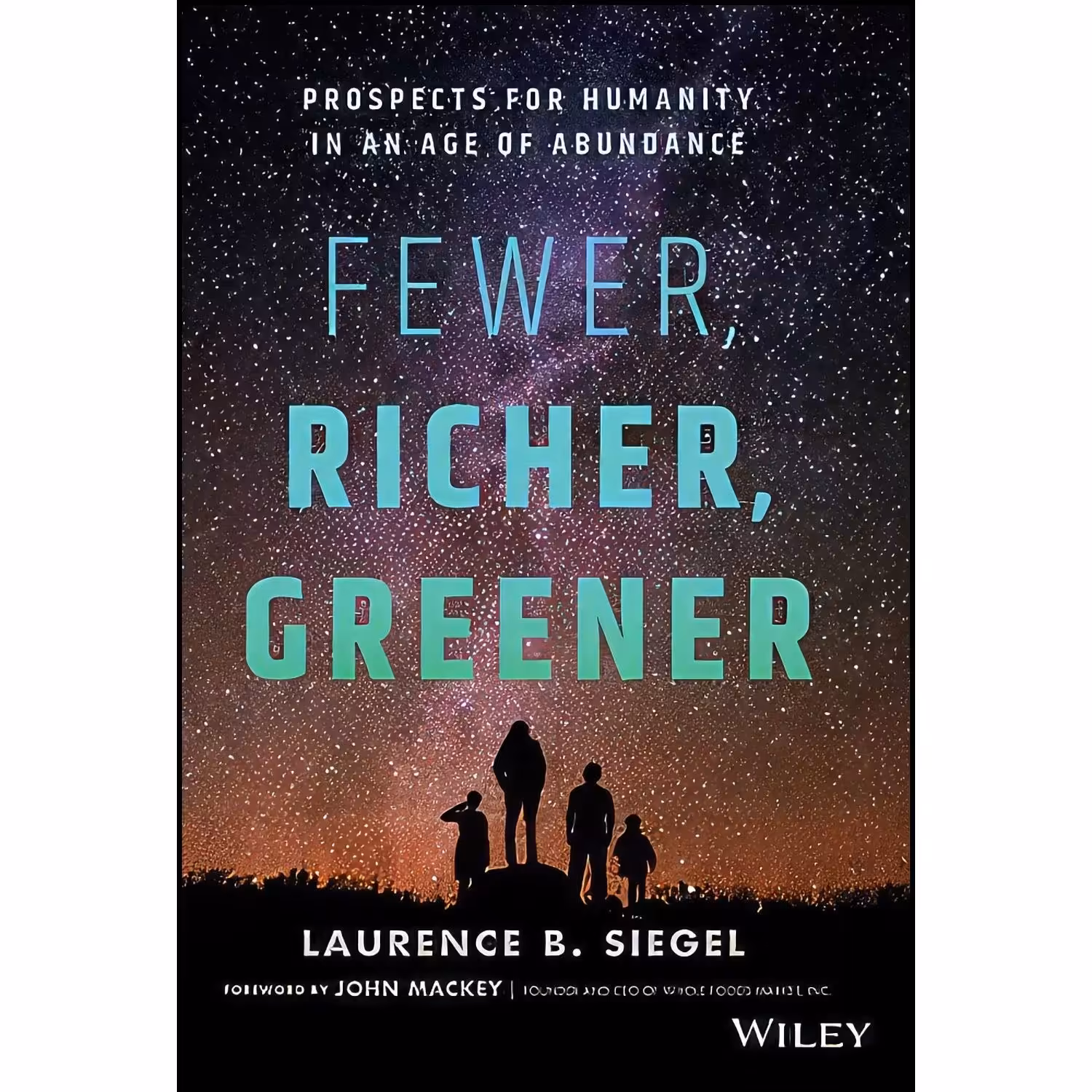 کتاب زبان اصلی Fewer  Richer  Greener اثر Laurence B Siegel