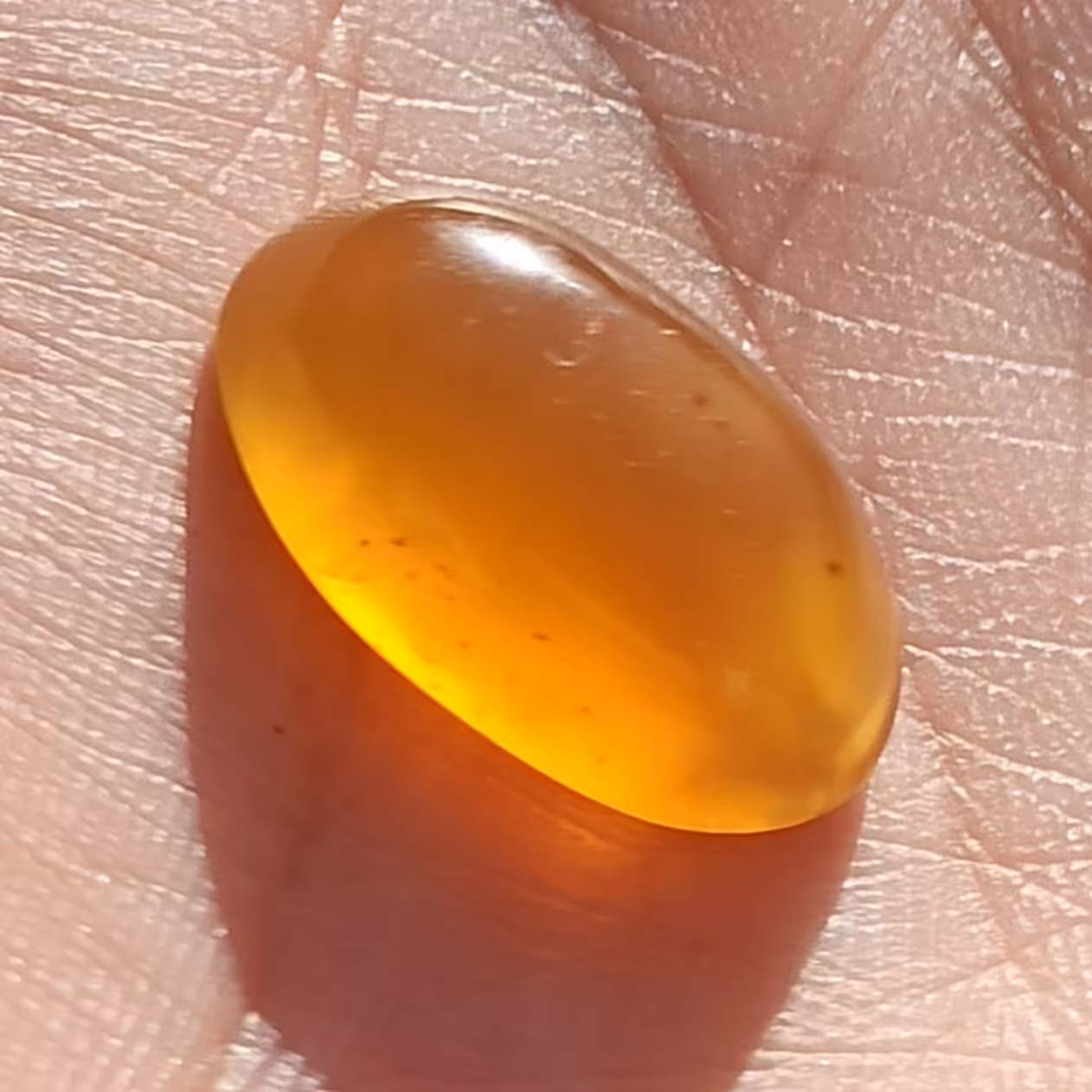 سنگ عقیق جزع زرد خراسانی زیبا