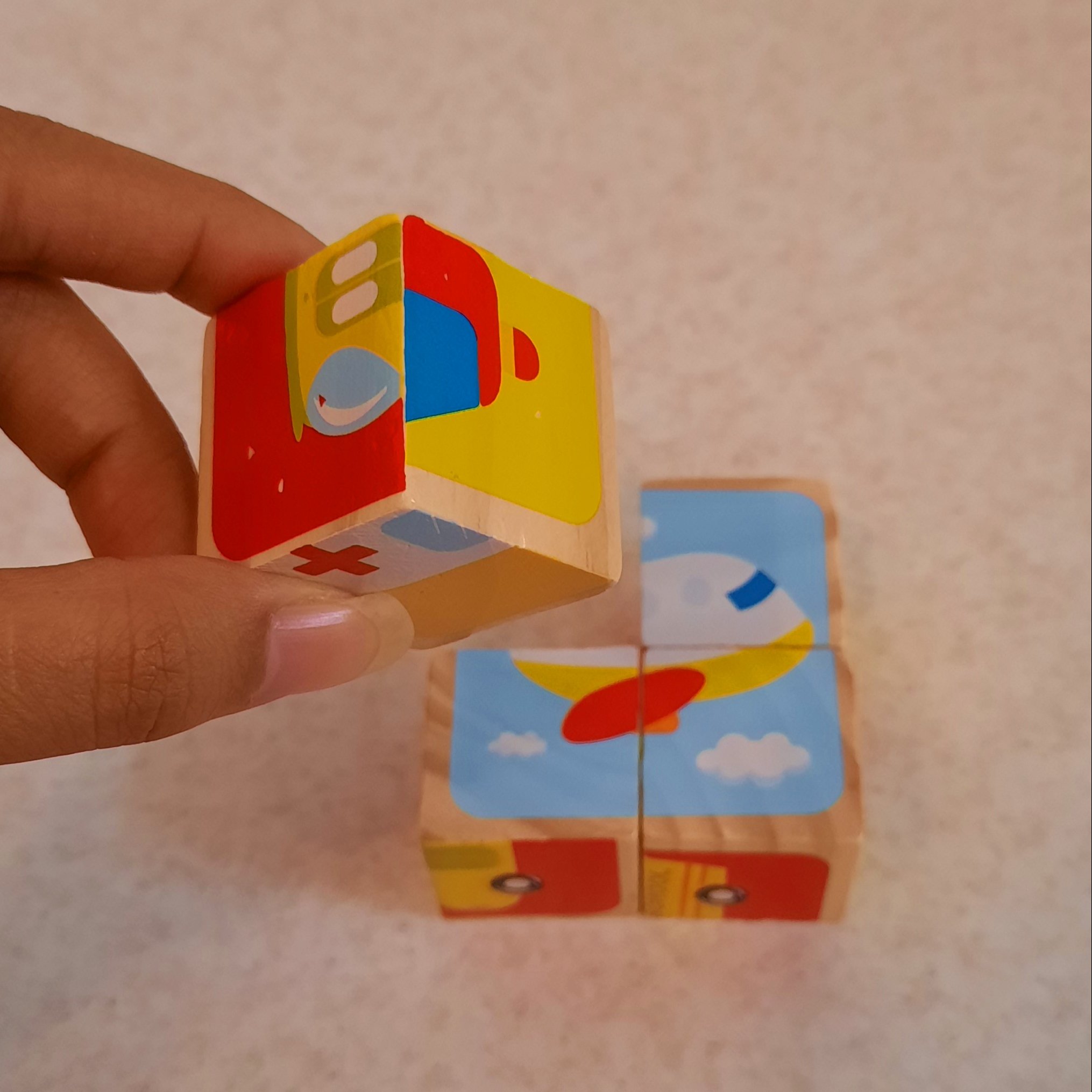 پازل شش وجهی 4 کعبی