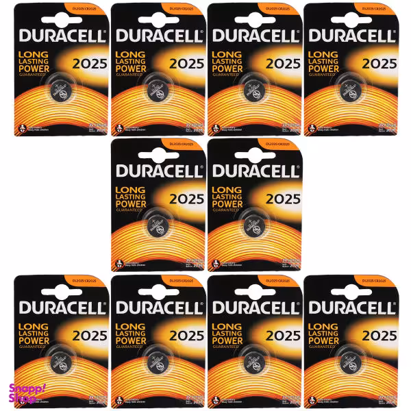 باتری سکه ای دوراسل کد 2025 بسته 10 عددی