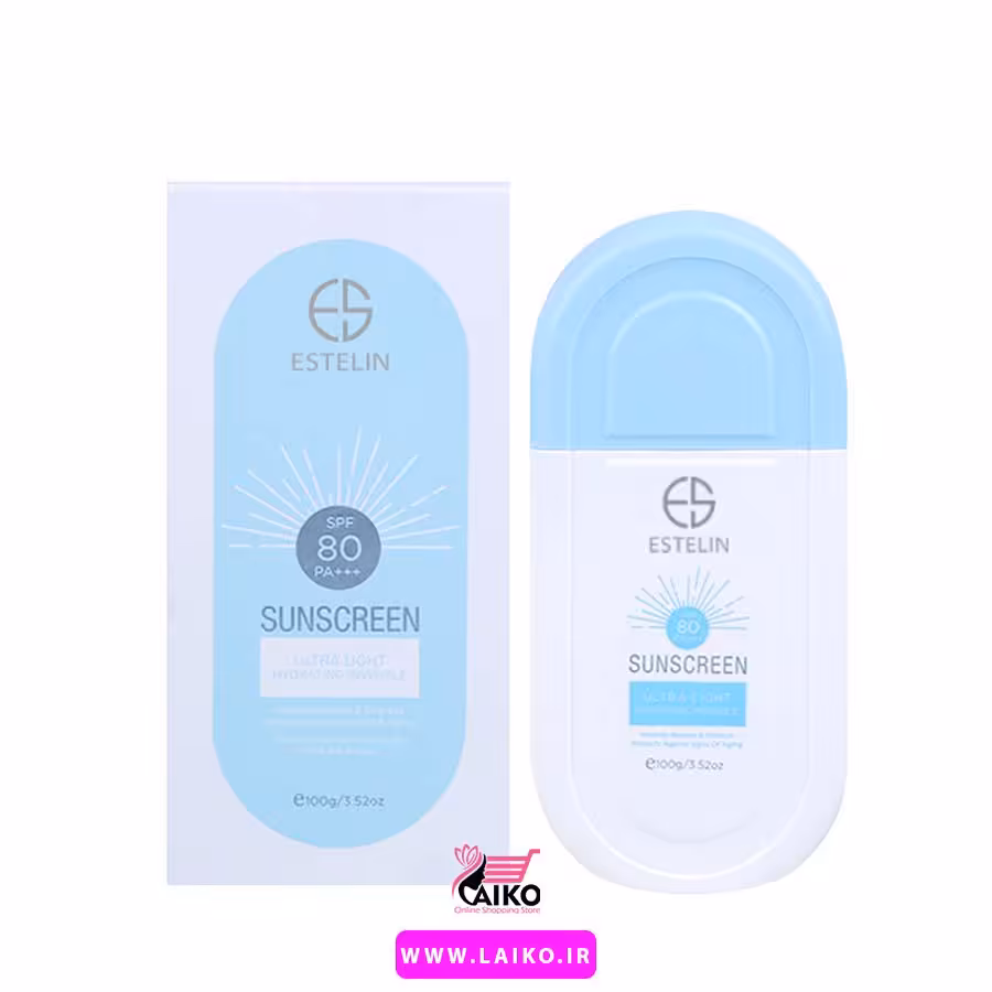 کرم ضدآفتاب بدون رنگ استلین spf80