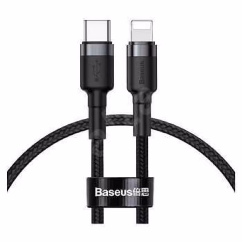 کابل تبدیل USB-C به لایتنینگ Baseus  بیسوس مدل CATLKLF-G1 طول 1 متر