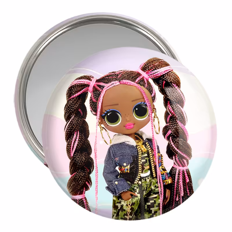 آینه جیبی خندالو مدل عروسک ال او ال LOL کد 27889