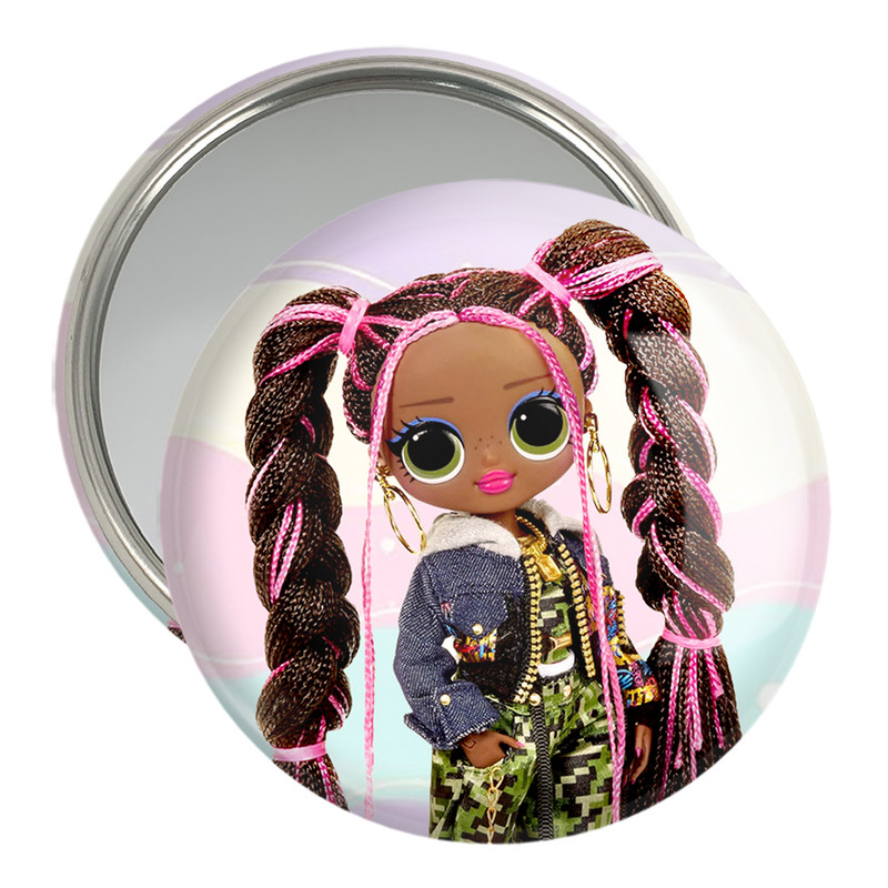 آینه جیبی خندالو مدل عروسک ال او ال LOL کد 27889