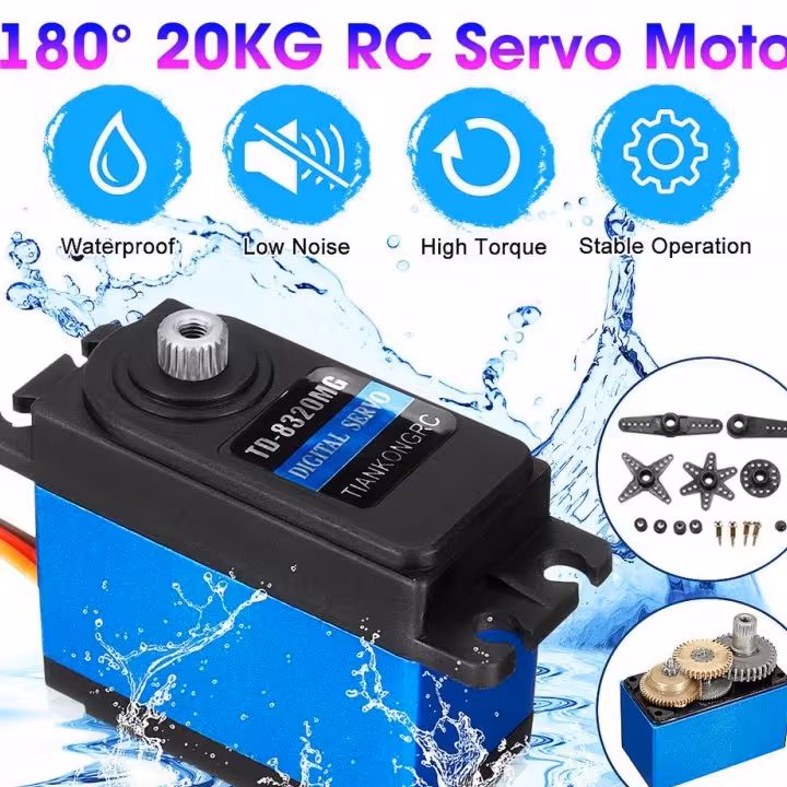 سروو استاندارد دیجیتالی 20 کیلویی ضد آب