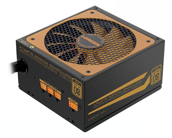 منبع تغذيه (پاور) نيمه ماژولار Green مدل 600B-HP Plus - فروشگاه اینترنتی طیف سنتر