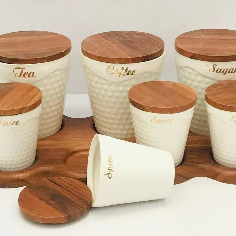 پاسماوری چینی هفت پارچه زیر چوبی