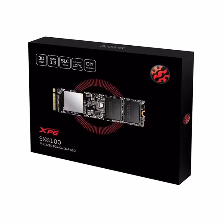 اس اس دی ای دیتا SSD ADATA SX8100 512GB M.2 XPG 2280