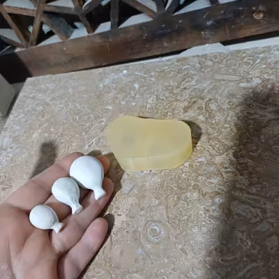 قالب سیلیکونی بادکنک پشت صاف سه تایی