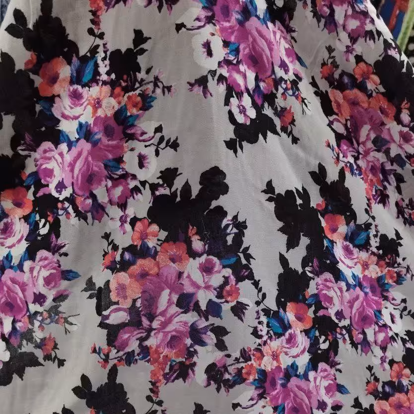 نخی خارجی گلدار جدید