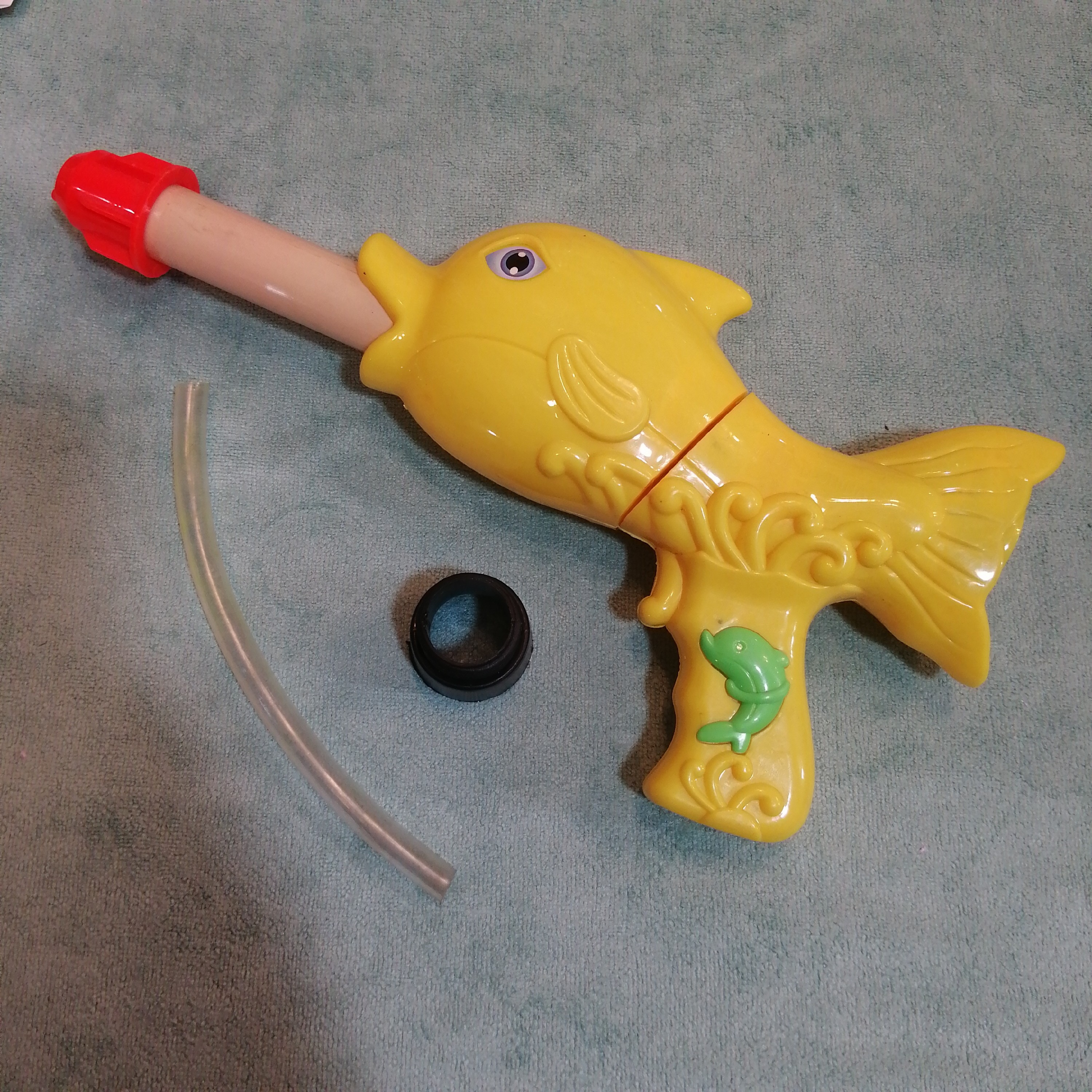 تفنگ آبپاش دلفینی بطری خور 