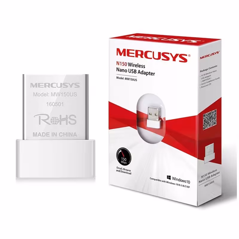 کارت شبکه USB بی سیم مرکوسیس Mercusys MW150US