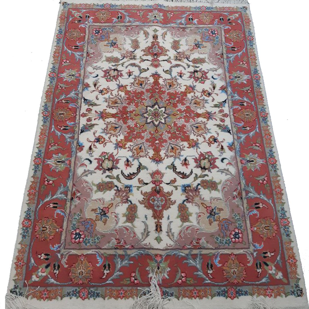 قالیچه دستبافت  1 ونیم متری خراسان کد D1236