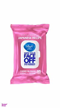 دستمال مرطوب دافی مدل JAPANESE CHERRY BLOSSOM بسته 55 عددی