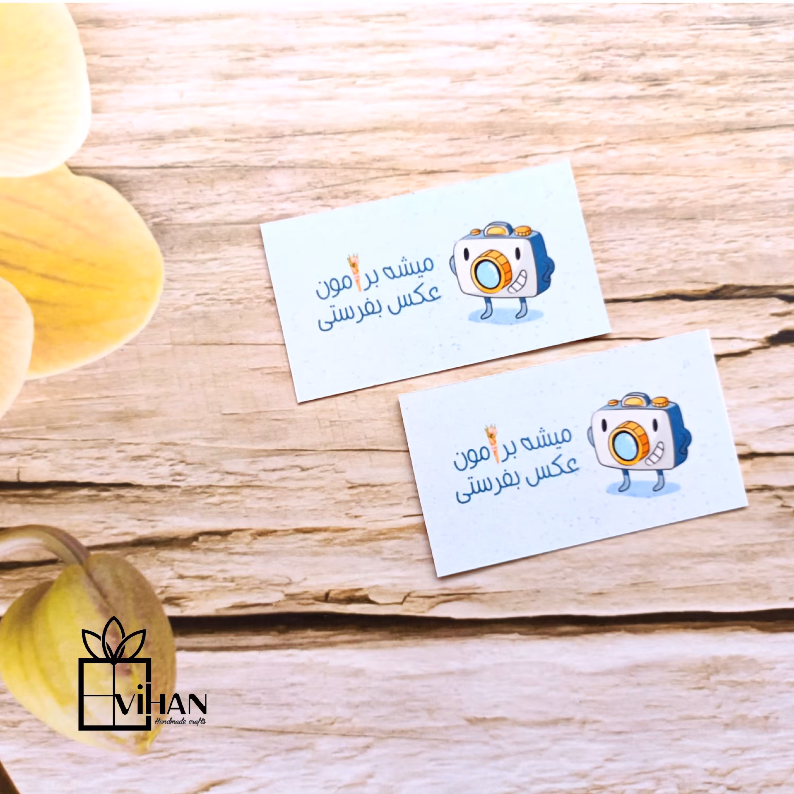 تگ مستطیلی برامون عکس بفرستید تک رو پشت ساده بسته ده تایی