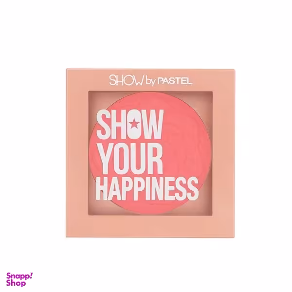 رژگونه پاستل مدل Happiness شماره 202 وزن 4 گرم