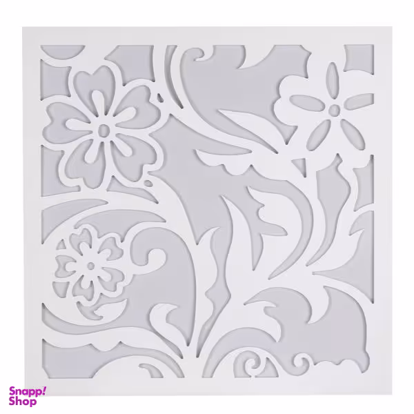 تایل سقفی مدل AP 91 بسته 4 عددی سایز 60×60 به همراه طلق