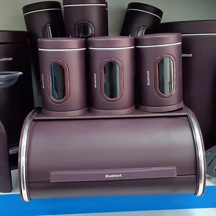 سرویس آشپزخانه سام ست بادمجانی