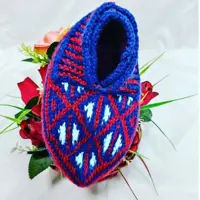 فروش عمده پاپوش زمستانی چهار فصل کاموایی مناسب هدیه و کادوتولد