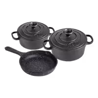 سرویس 5 پارچه چدن نالینو مدل MATTEO