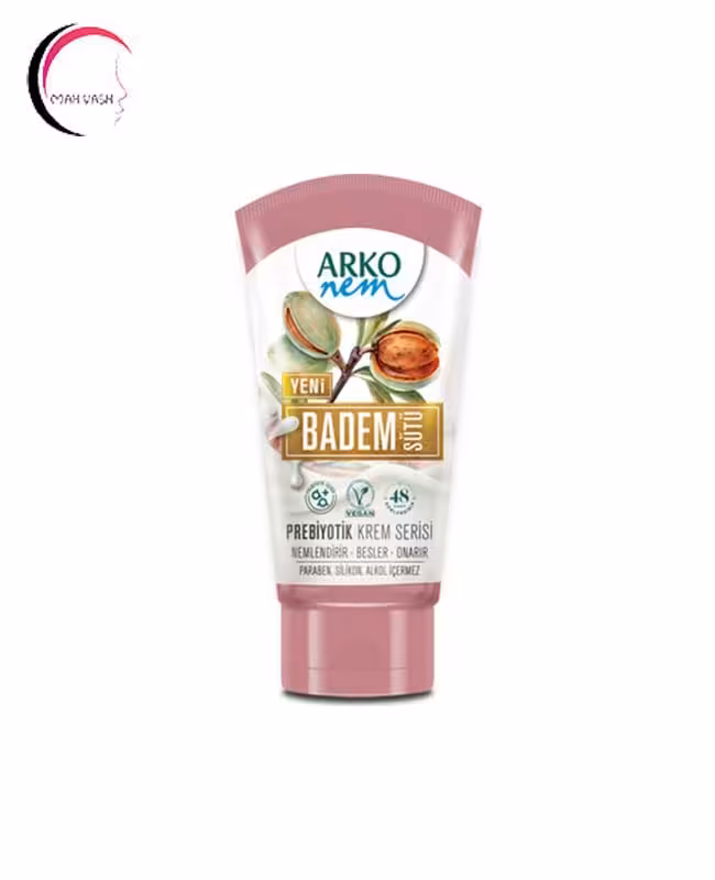 کرم مرطوب کننده تیوپی شیر بادام آرکو نم 60 میل
