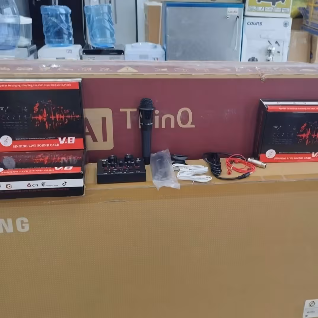 ست حرفه ای میکروفن مدل V.B