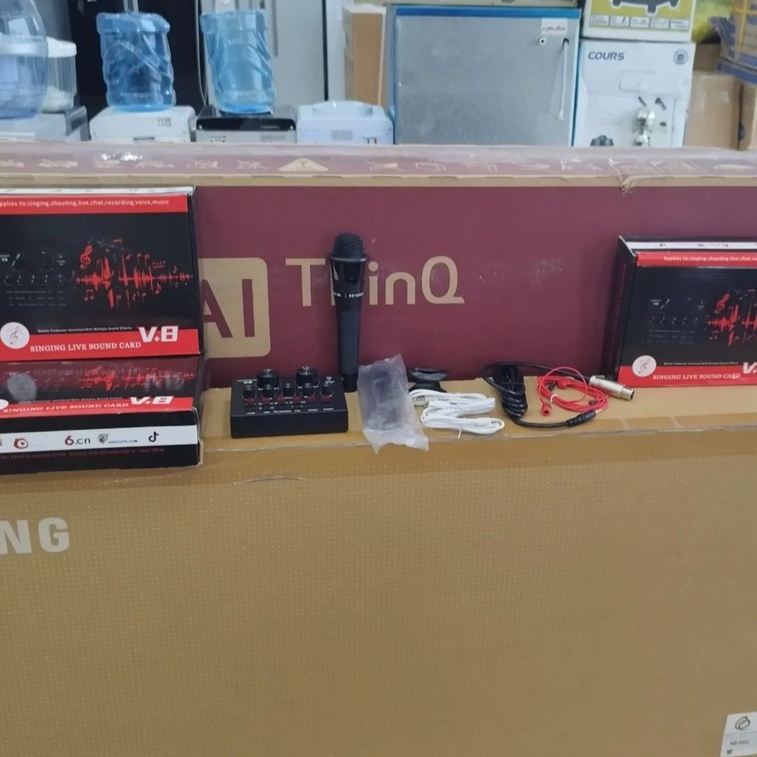 ست حرفه ای میکروفن مدل V.B