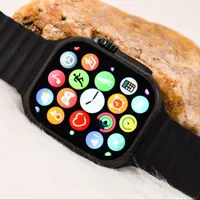 ساعت هوشمند ضدآب ام آر اس مدل watch8 x8 ultra به همراه بند اضافه
