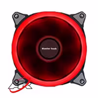 فن کیس مستر تک مدل MASTER RING RED