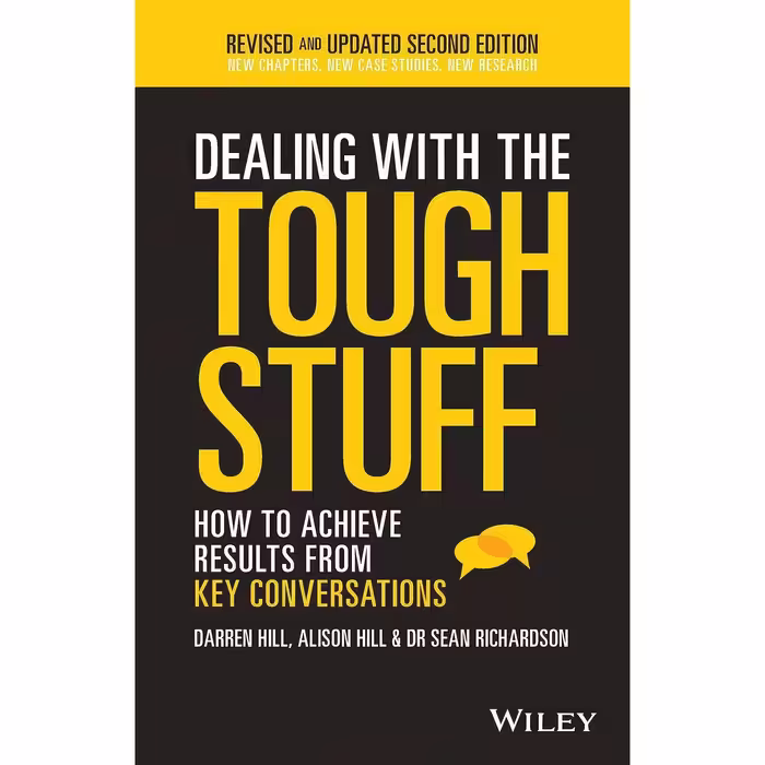 کتاب زبان اصلی Dealing With The Tough Stuff انتشارات Wiley