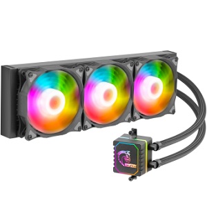 فن پردازنده GLACIER 360 ARGB گرین - فراز سیستم