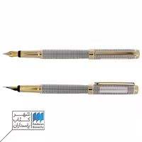 خودنویس لرد شطرنجی گیره زرد IPLOMAT LORD