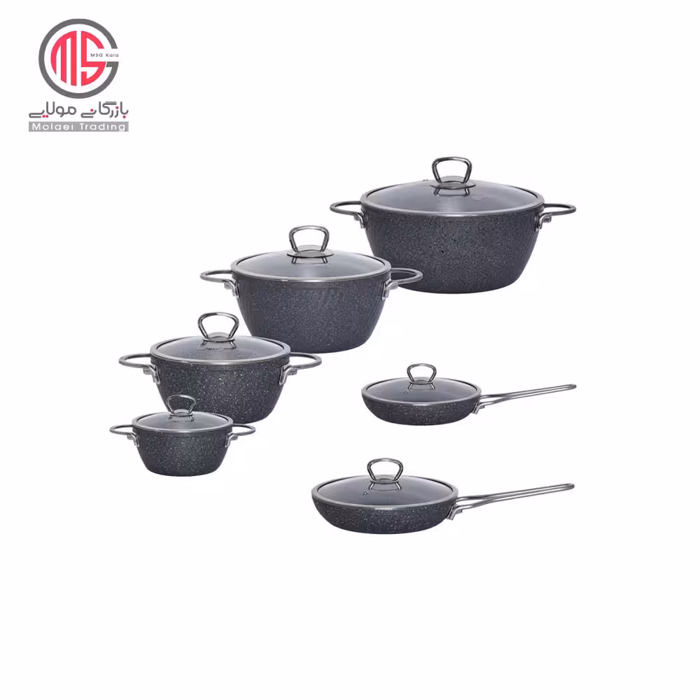 سرویس قابلمه 12 پارچه ام جی اس MGS مدل فورج