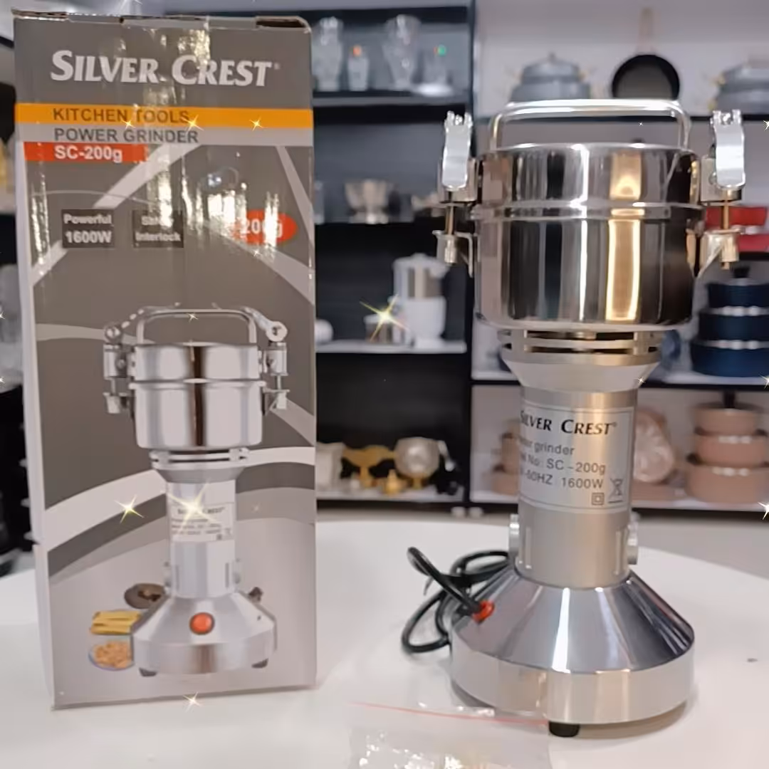 آسیاب صنعتی سیلور کرست 200 گرم 1600 وات