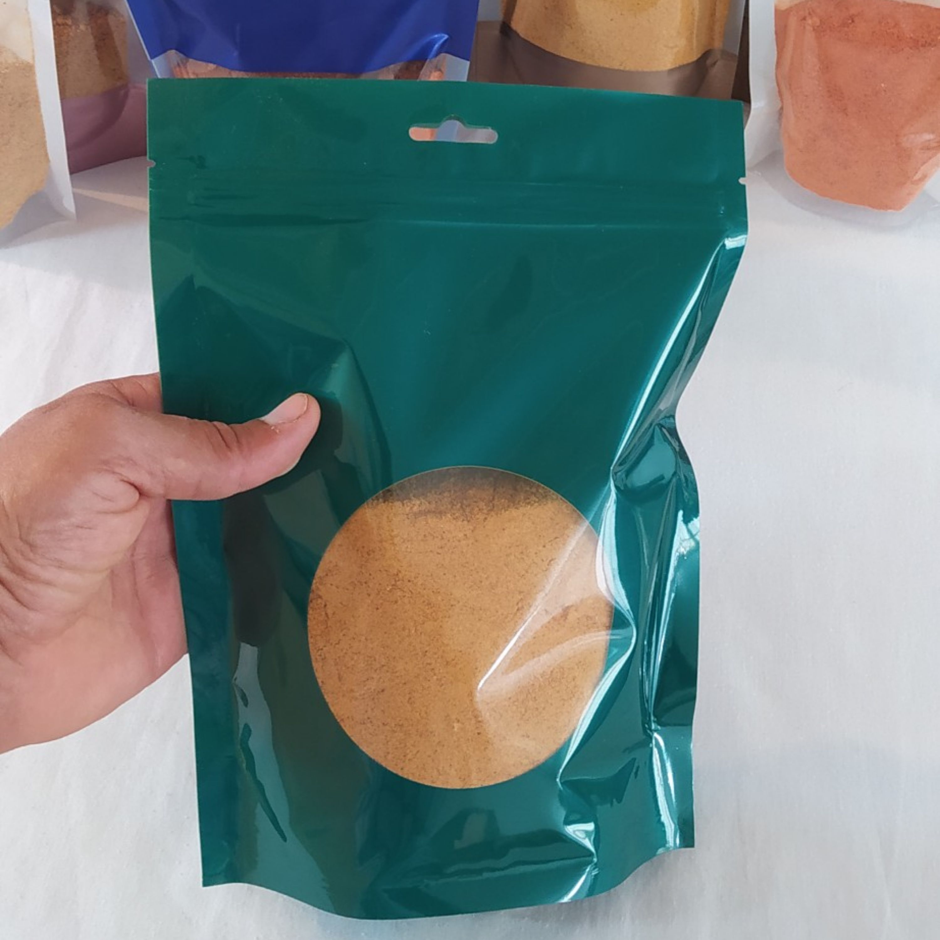 پودر فلفل دلمه ای زرد - 500 گرمی - خانگی