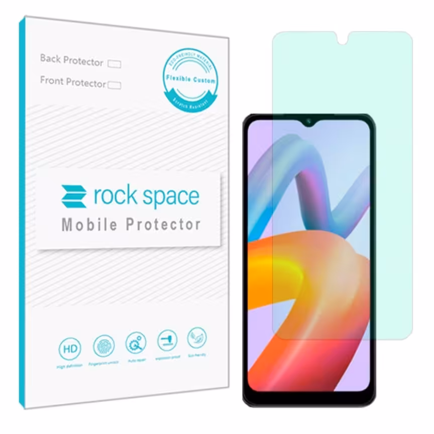 گلس شیائومی Redmi A2 Plus مدل نانو هیدروژل گرین لایت برند راک اسپیس