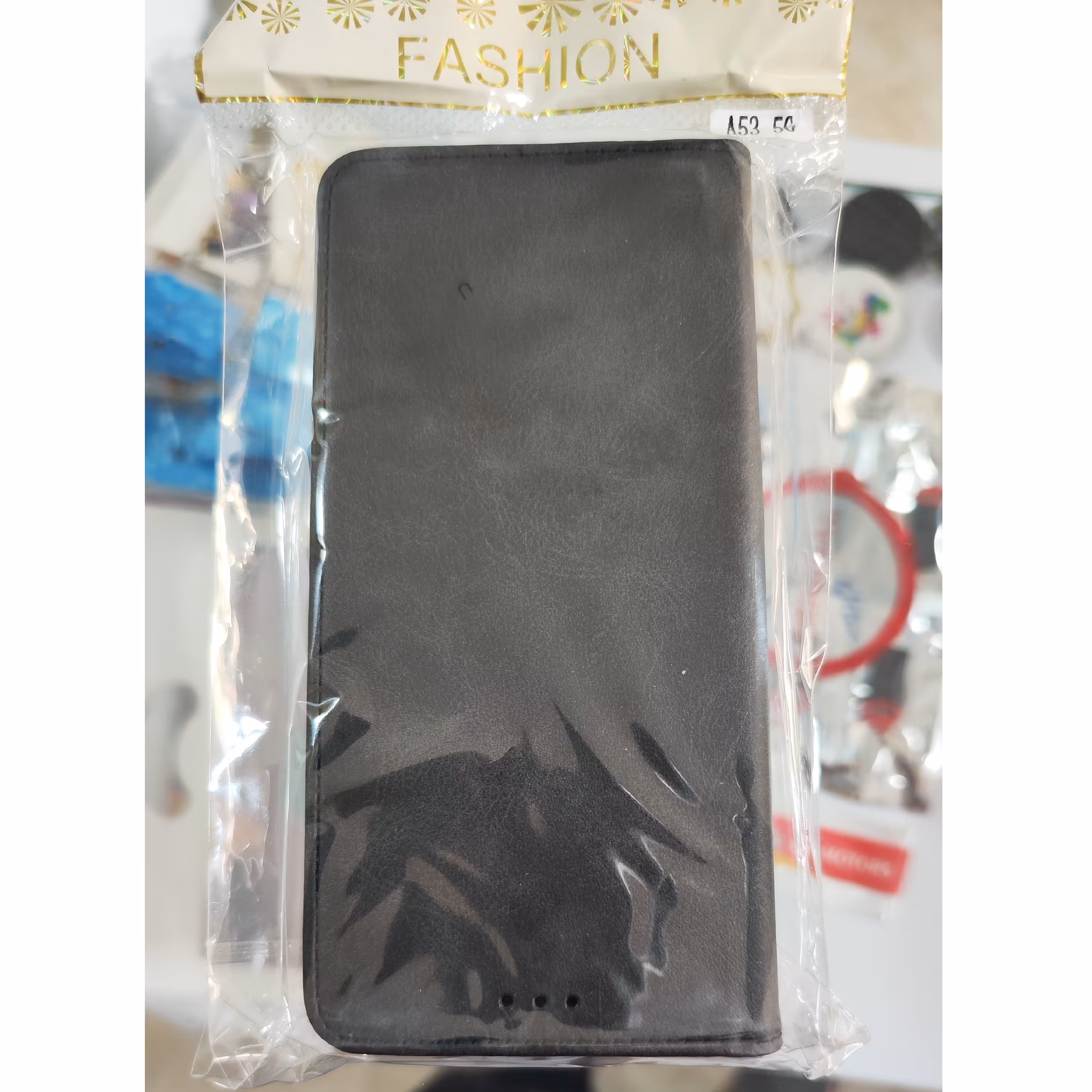 قاب کیفی جا کارت دار  سامسونگ Samsung A53 5G مشکی 