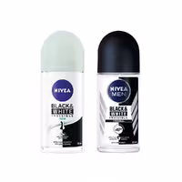 رول ضد تعریق نیوآ مدل Black &amp; White Invisible حجم 50 میلی لیتر مجموعه 2 عددی | فروشگاه اینترنتی تاتا کالا