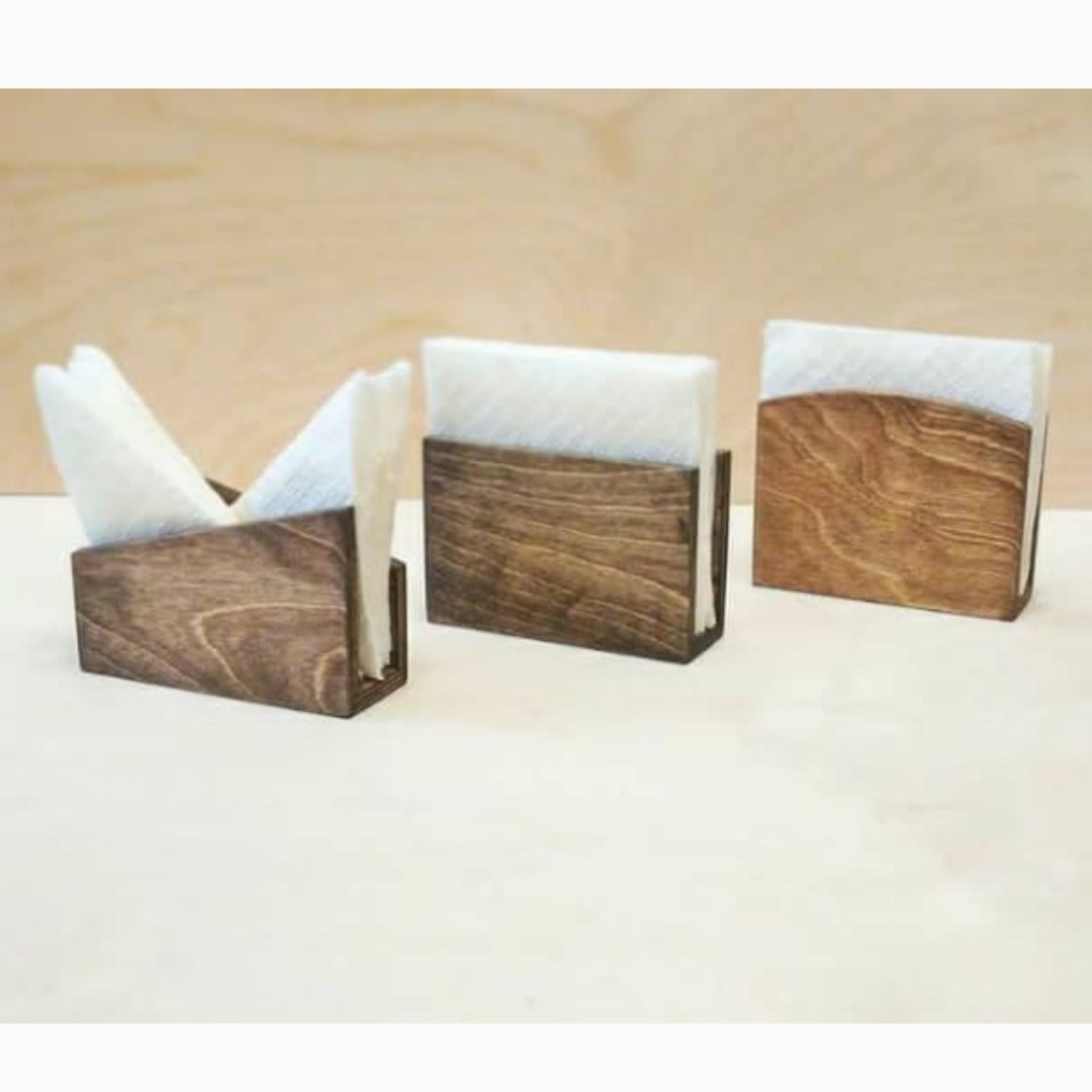 جادستمال کاغذی چوبی، جا دستمال کاغذی رومیزی