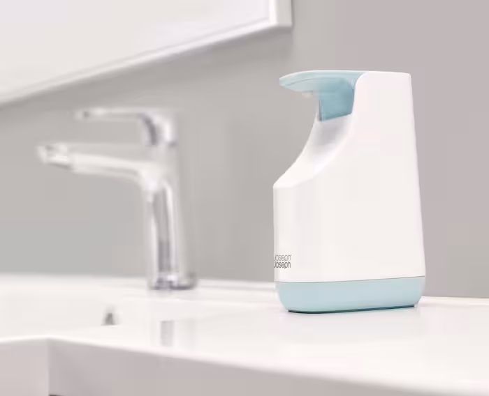 ظرف صابون مایع جوزف جوزف آبی joseph joseph slim soap pump