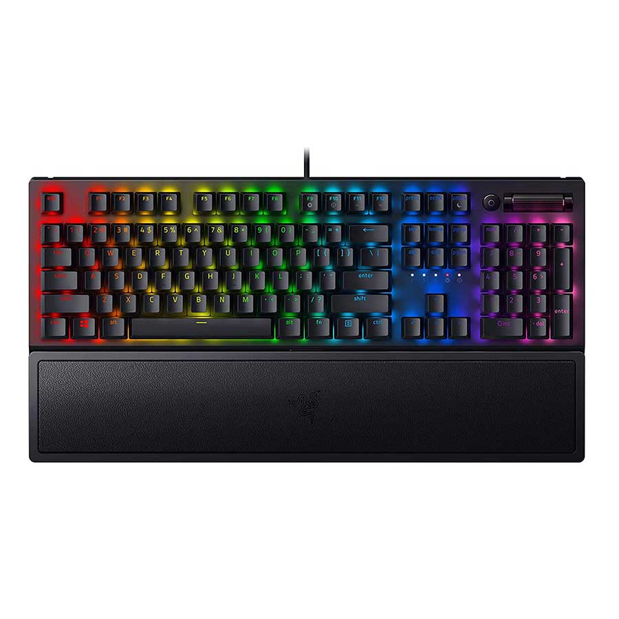 قیمت و خرید کیبورد گیمینگ باسیم ریزر مدل BlackWidow V3 Green Switch | یاس ارتباط